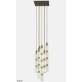 IQ21026 BALLET CHANDELIER BRONZED CHROMED