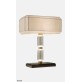 IQ21027 BALLET TABLE LAMP BRONZED CHROMED