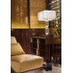 IQ21027 BALLET TABLE LAMP BRONZED CHROMED