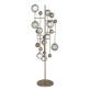 IQ21033 FLUXUS FLOOR LAMP BRONZED CHROMED