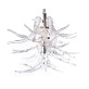 IQ2266 BLOWN GLASS ANTLER CHANDELIER