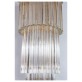IQ2321 TRANSPARENT ITALIAN MURANO GLASS CHANDELIER