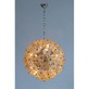 IQ2323 GOLD ITALIAN MURANO GLASS SPUTNIK CHANDELIER