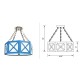 IQ2376 AVERY SEMI FLUSH