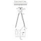 IQ2377 TAYLOR SEMI FLUSH MOUNT