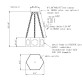 IQ2377 TAYLOR SEMI FLUSH MOUNT
