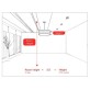 IQ2487 TUBA ROSE CHANDELIER