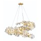 IQ2487 TUBA ROSE CHANDELIER