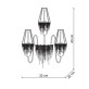 IQ2771  BURLESQUE SCONCE