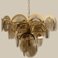 IQ2801 LARGE SMOKED CHANDELIER