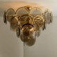 IQ2801 LARGE SMOKED CHANDELIER