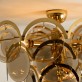 IQ2822 LARGE SMOKED CHANDELIER