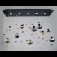 IQ2827 MIDNIGHT CRYSTAL CHANDELIER
