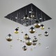 IQ2827 MIDNIGHT CRYSTAL CHANDELIER