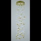 IQ2828 METAMORPHOSIS CRYSTAL CHANDELIER