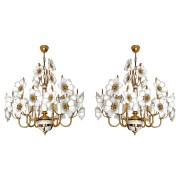 IQ2845 GILT BRASS CHANDELIER