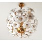 IQ2845 GILT BRASS CHANDELIER