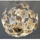 IQ2845 GILT BRASS CHANDELIER