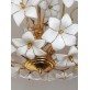IQ2845 GILT BRASS CHANDELIER