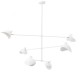 IQ3152 VINCE WHITE CHANDELIER