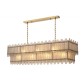 IQ3161 CAPRERA RECTANGULAR CHANDELIER