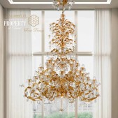 IQ3221 CRYSTAL FLORENTINE CHANDELIER