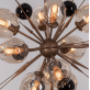 IQ8182 BOOM BURST AMBER CHANDELIER