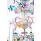 IQ8480 PINK GRAPES CHANDELIER