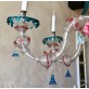 IQ8481 COLORFUL MURANO CHANDELIER