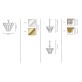 WM2131 PORTIA CHANDELIER