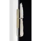 AM2430W GLASS TOTEM SCONCE
