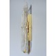 AM2430W GLASS TOTEM SCONCE